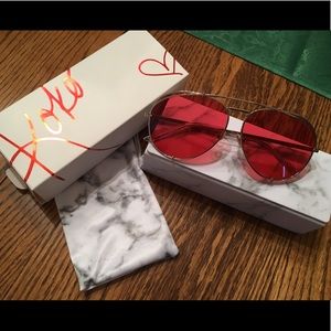 X Khloé Koko DIFF 63mm Oversized Aviators